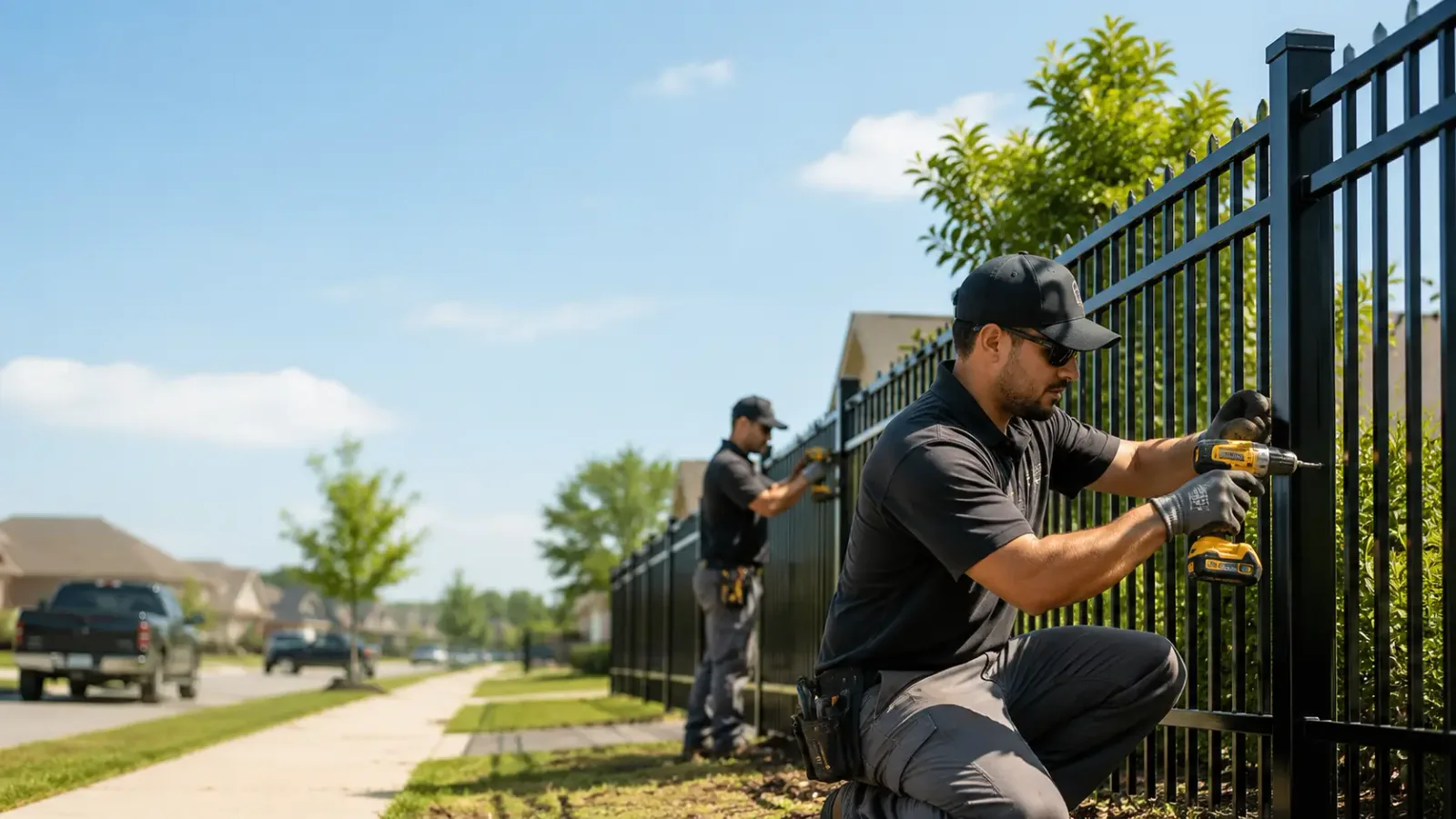 Metal Fence Installation in Crawford, GA